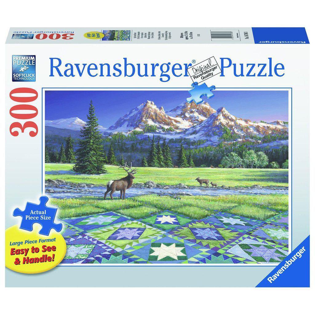 Mountain Quiltscape 300pc-Ravensburger-The Red Balloon Toy Store