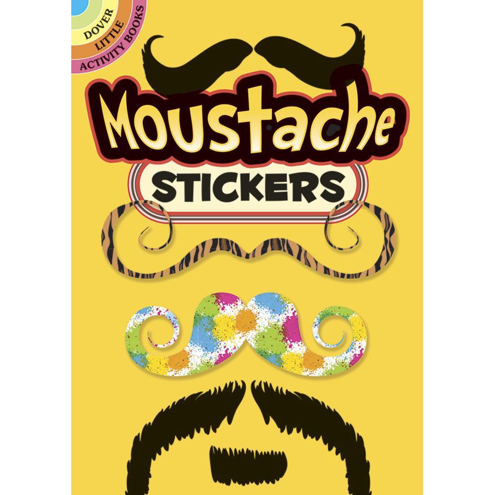 Moustache Stickers-Dover Publications-The Red Balloon Toy Store