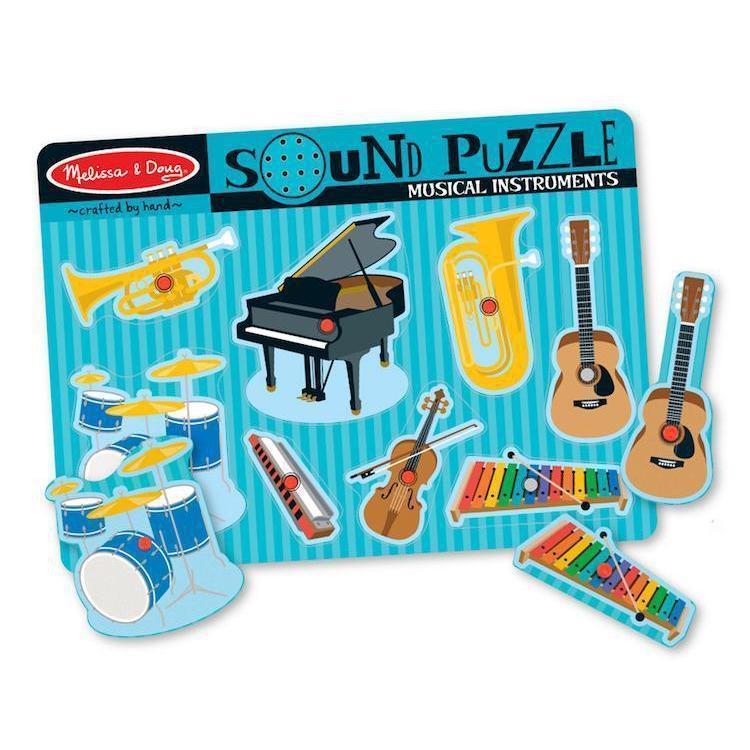 Musical Instruments Sound Puzzle-Melissa & Doug-The Red Balloon Toy Store