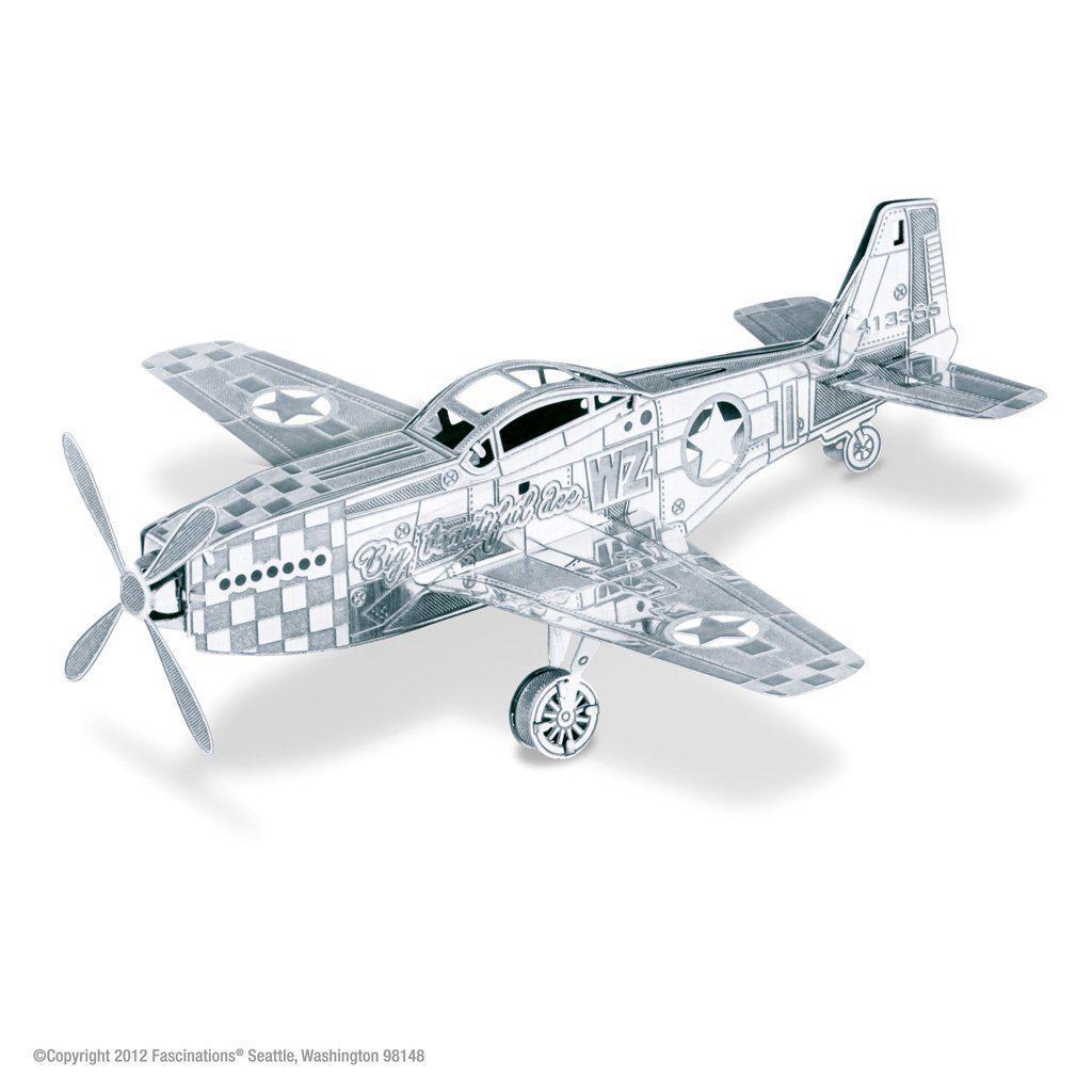 Mustang P-51-Metal Earth-The Red Balloon Toy Store