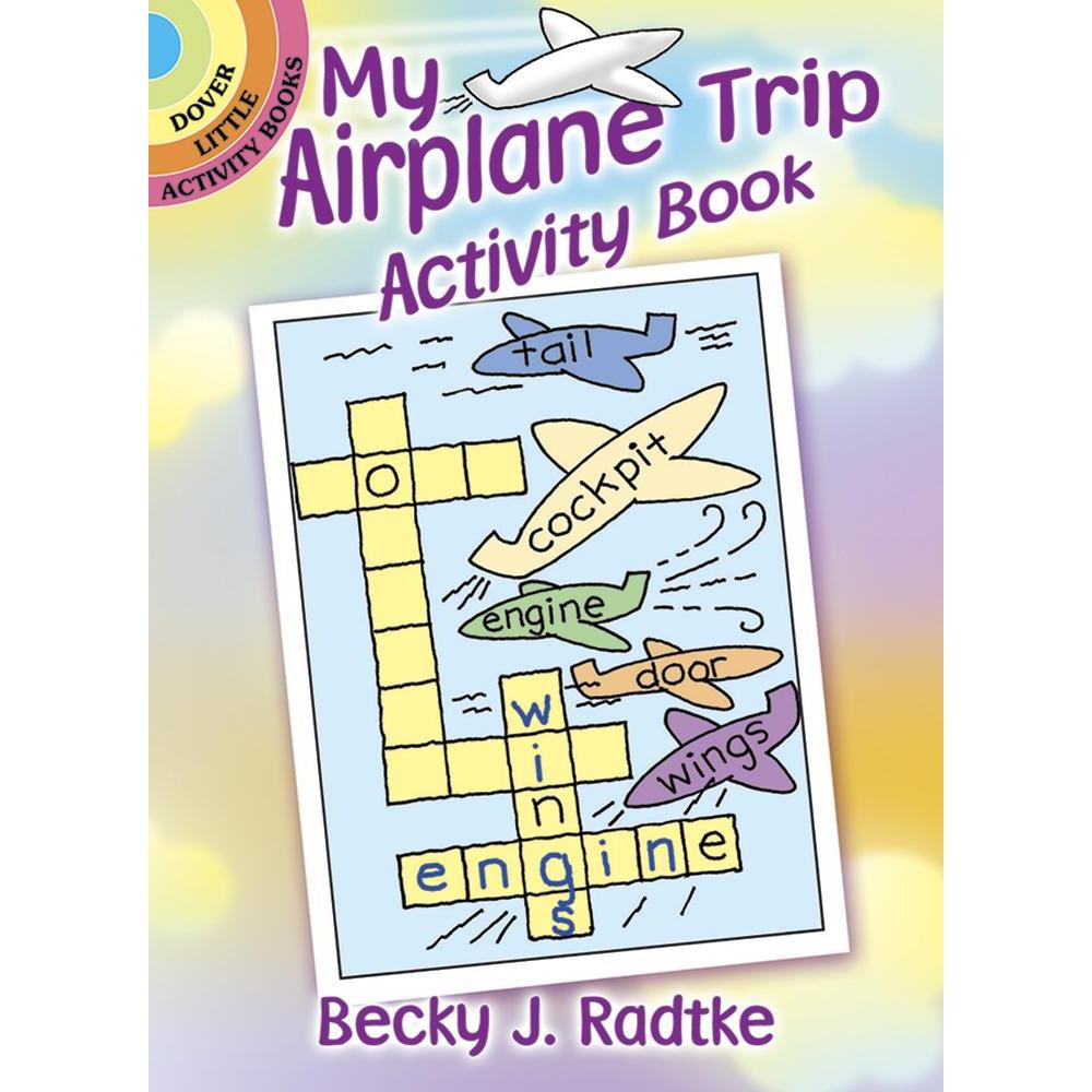 My Airplane Trip Activity Book-Dover Publications-The Red Balloon Toy Store