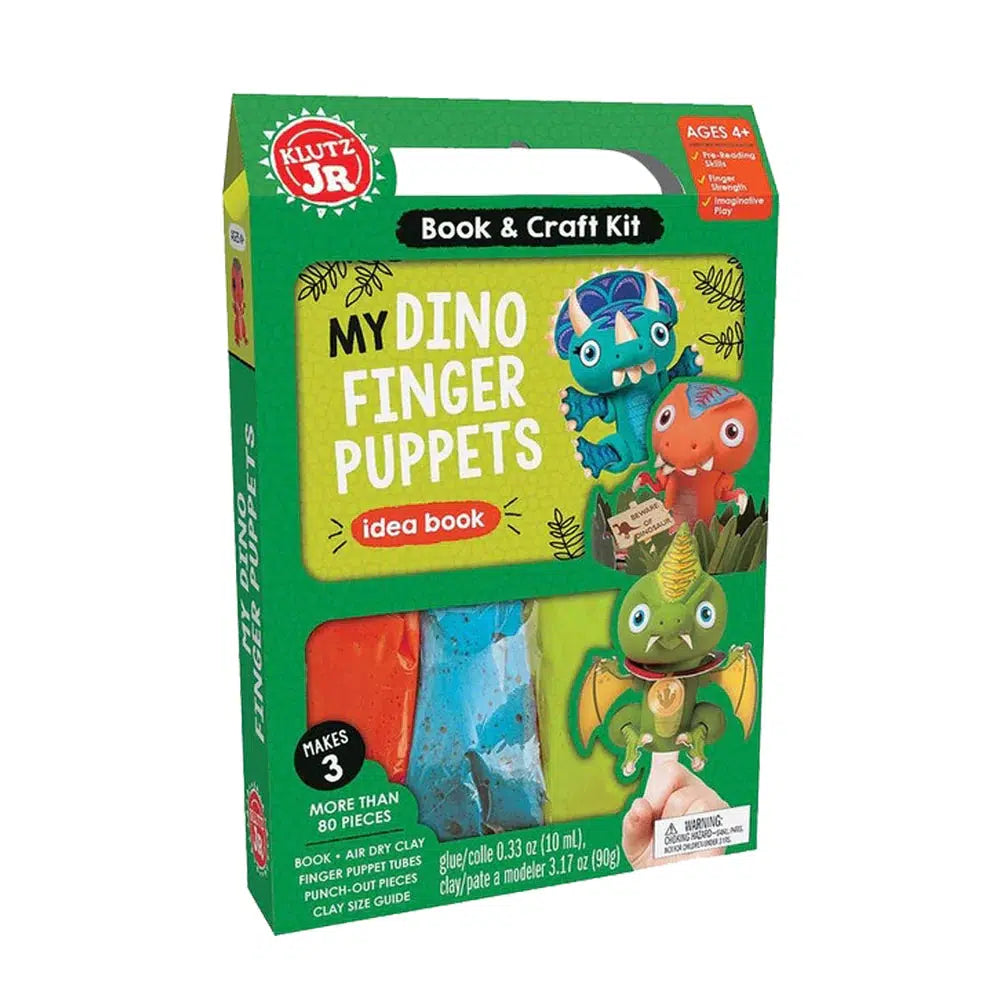 My Dino Finger Puppets-KLUTZ-The Red Balloon Toy Store