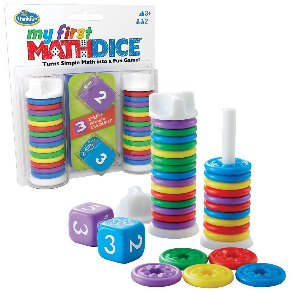 My First Math Dice-ThinkFun-The Red Balloon Toy Store