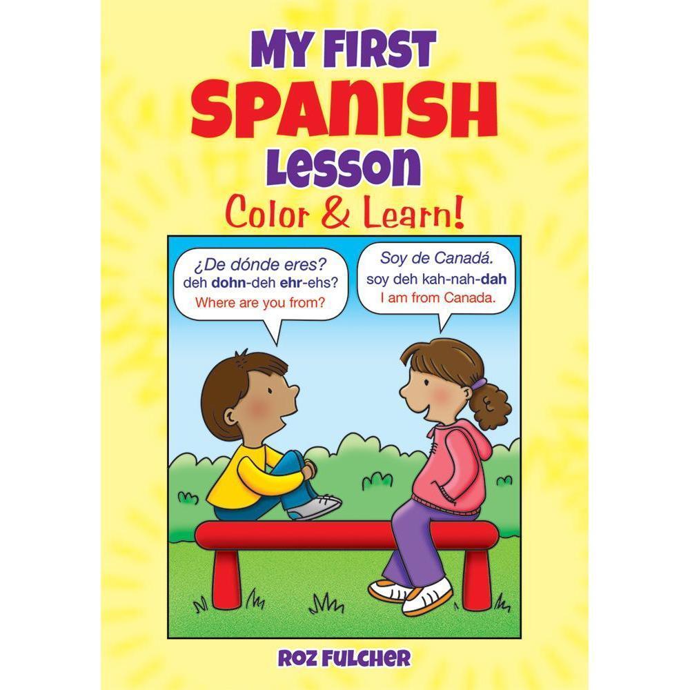 My First Spanish Lesson: Color & Learn!-Dover Publications-The Red Balloon Toy Store