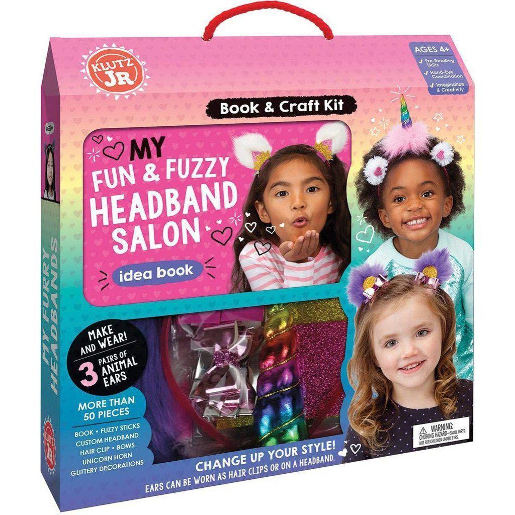 My Fun & Fuzzy Headband Salon-KLUTZ-The Red Balloon Toy Store