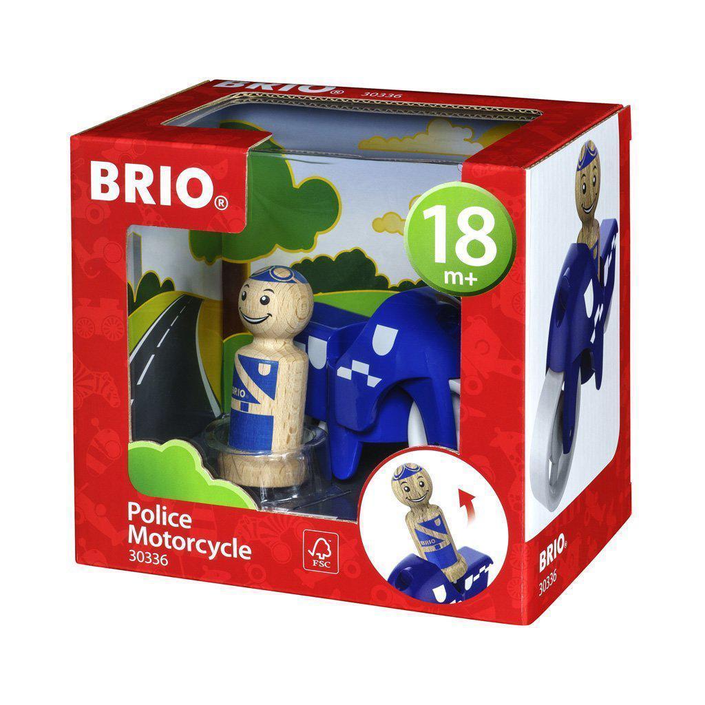 My Home Town - Police Motorcycle-Brio-The Red Balloon Toy Store