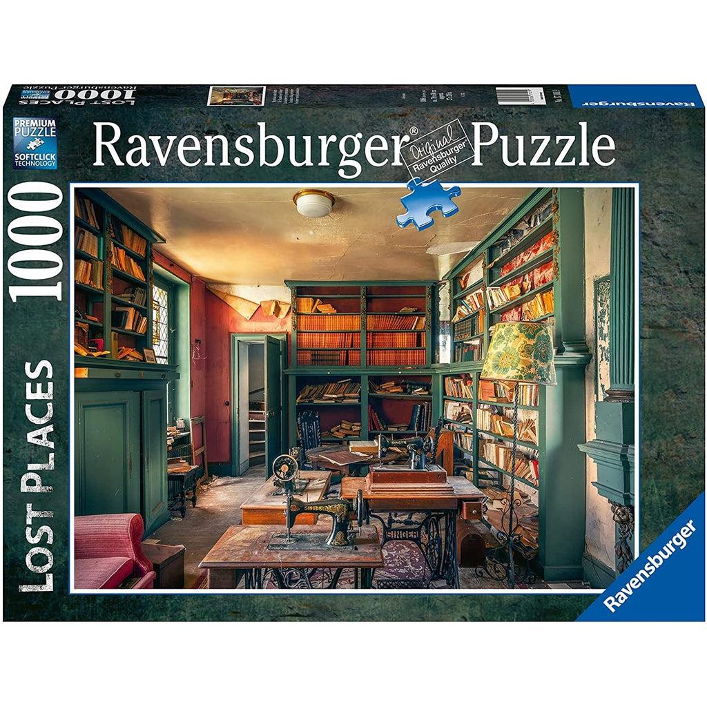 Puzzle box | Lost Places | Image of abandoned library style room | 1000pcs