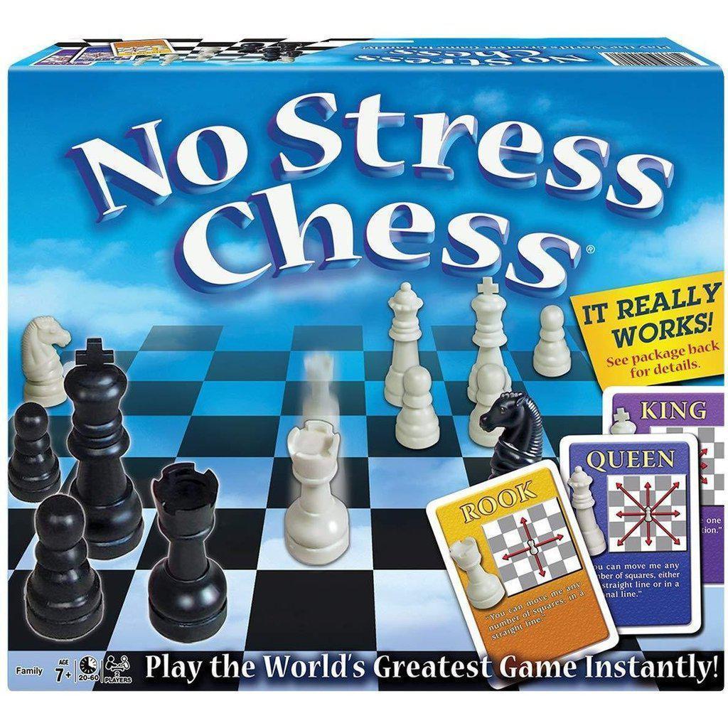 No Stress Chess Board Game Easy Learn Chess Game Age 7+ New and Factory  Sealed