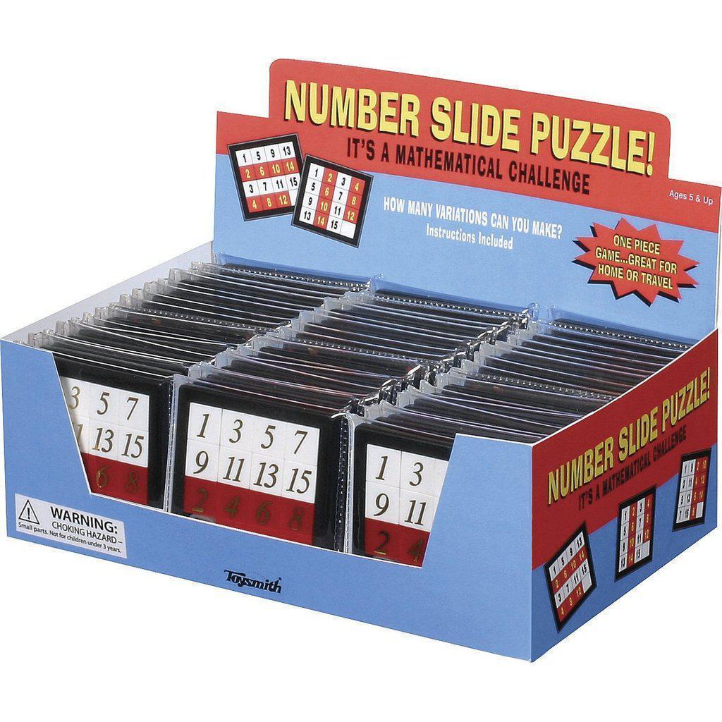Number Slide Puzzle-Toysmith-The Red Balloon Toy Store