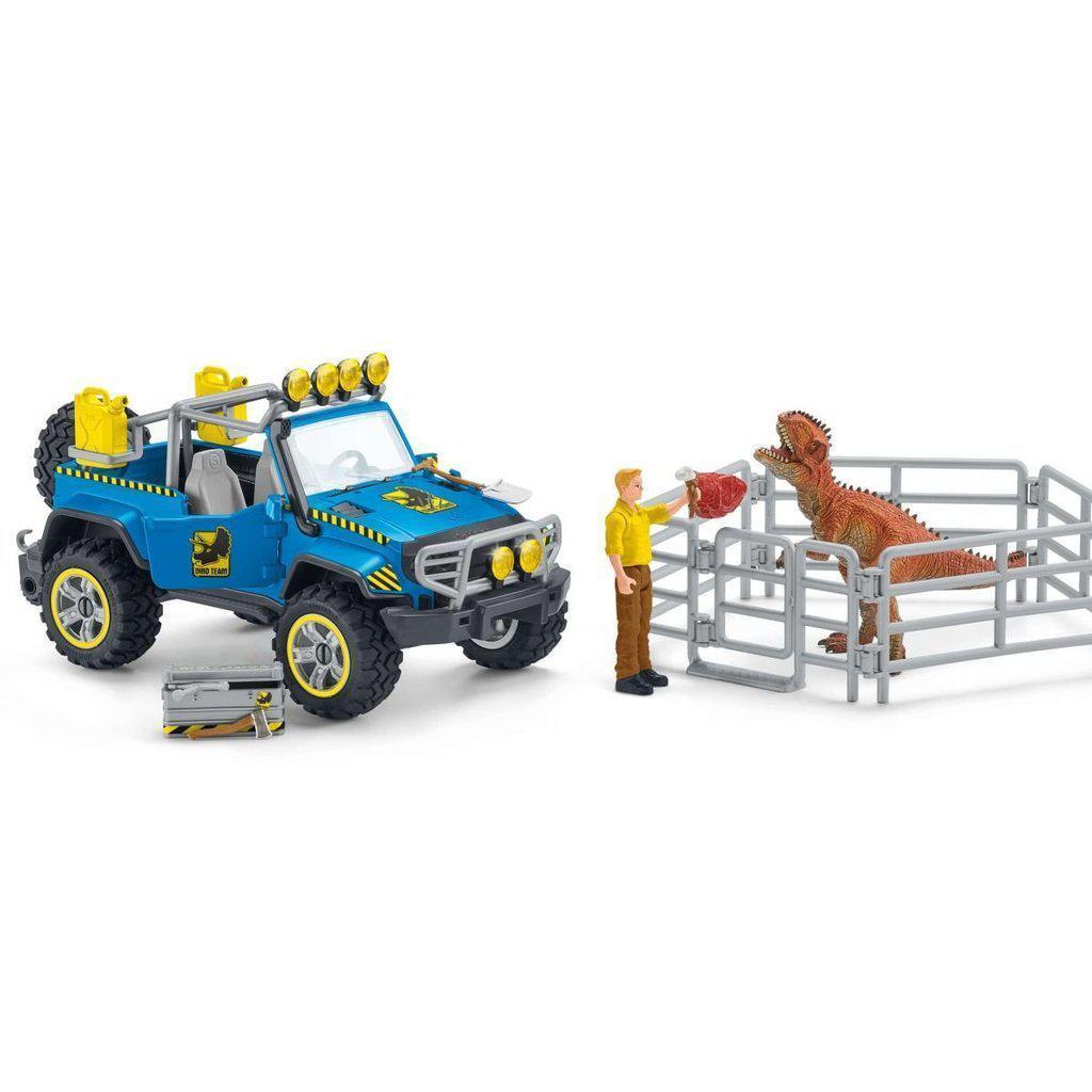Off-Road Vehicle & Dino Outpost-Schleich-The Red Balloon Toy Store