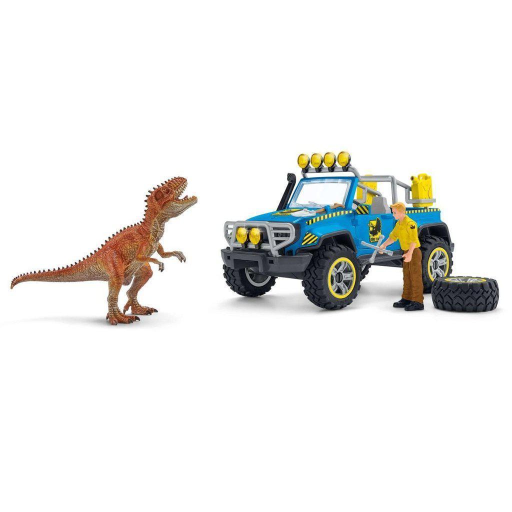 Off-Road Vehicle & Dino Outpost-Schleich-The Red Balloon Toy Store