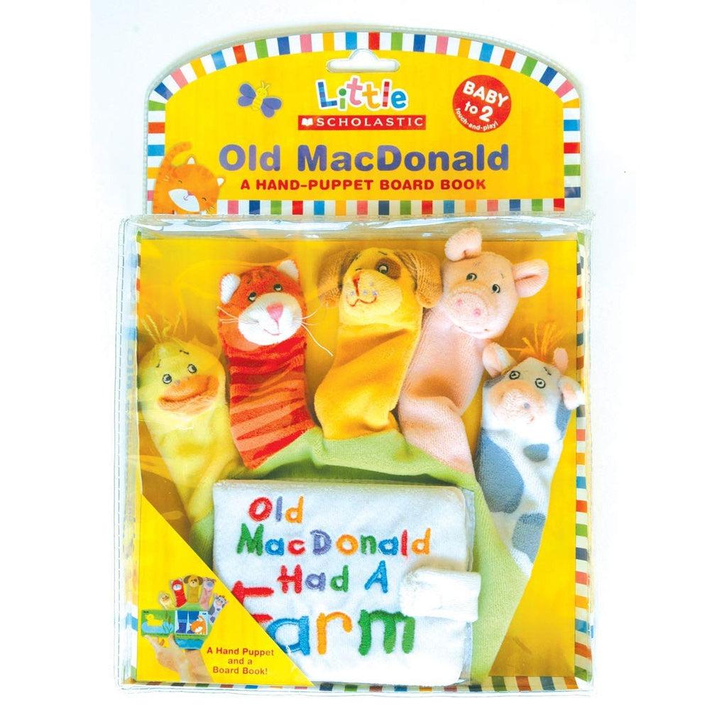 Old MacDonald: a hand-puppet board book-Scholastic-The Red Balloon Toy Store