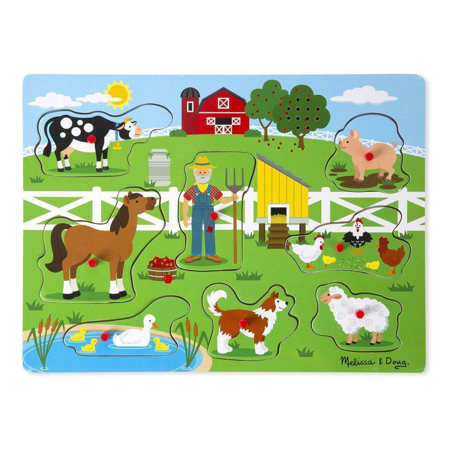 Old MacDonald's Farm Sound Puzzle – The Red Balloon Toy Store