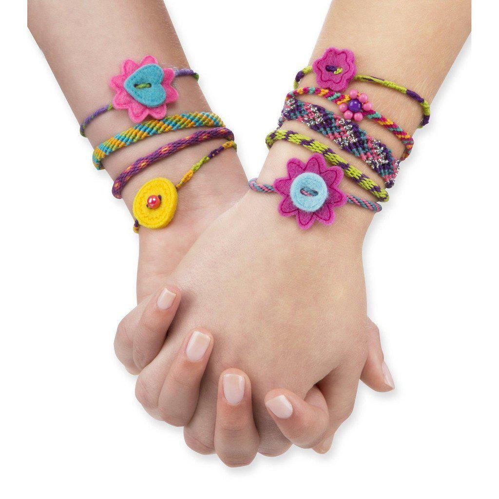  Friendship Bracelet Making Kit for Girls - DIY Arts and Crafts  Toys for 6 7 8 9 10 11 12 Years Old, Cool Bracelet String Making Kits for  Travel Activity, Best