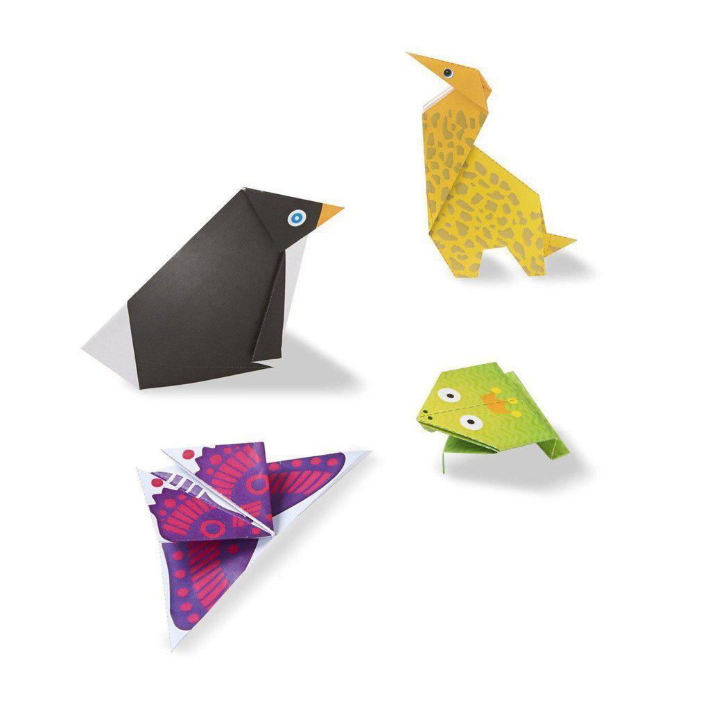 On-the-Go Crafts - Origami Activity Set - Animals-Melissa & Doug-The Red Balloon Toy Store