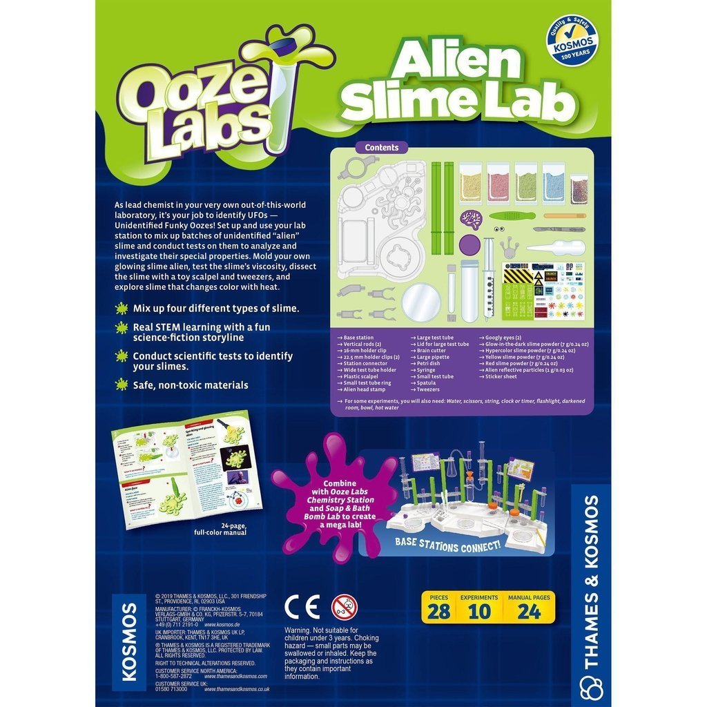 Ooze Labs: Alien Slime Lab-Ooze Labs-The Red Balloon Toy Store