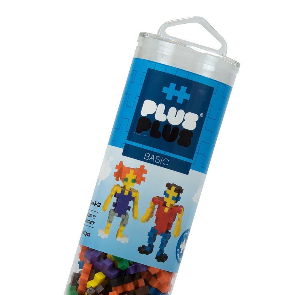 Open Play Tube - 240pc Basic Mix-Plus-Plus-The Red Balloon Toy Store