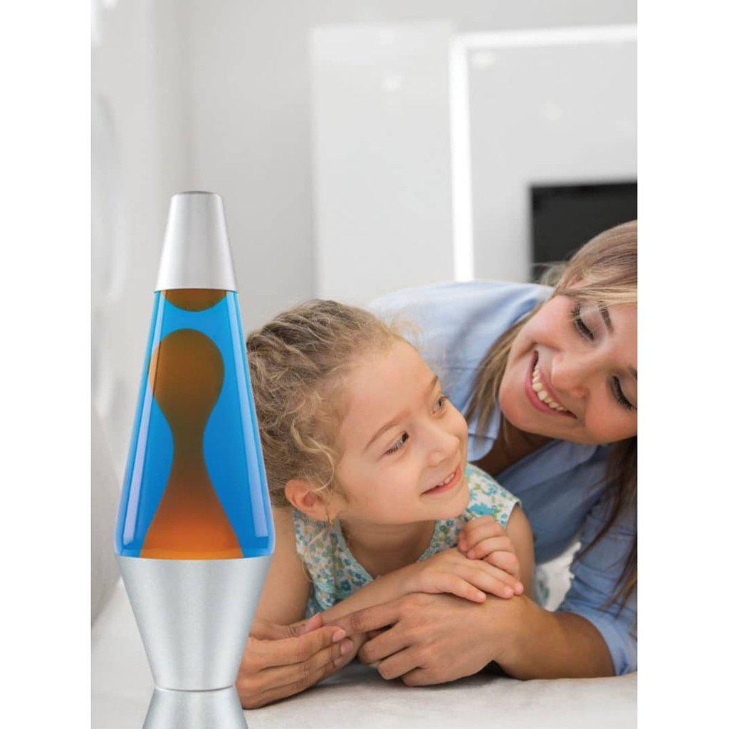 Orange/Blue Lava Lamp 14.5"-Schylling-The Red Balloon Toy Store