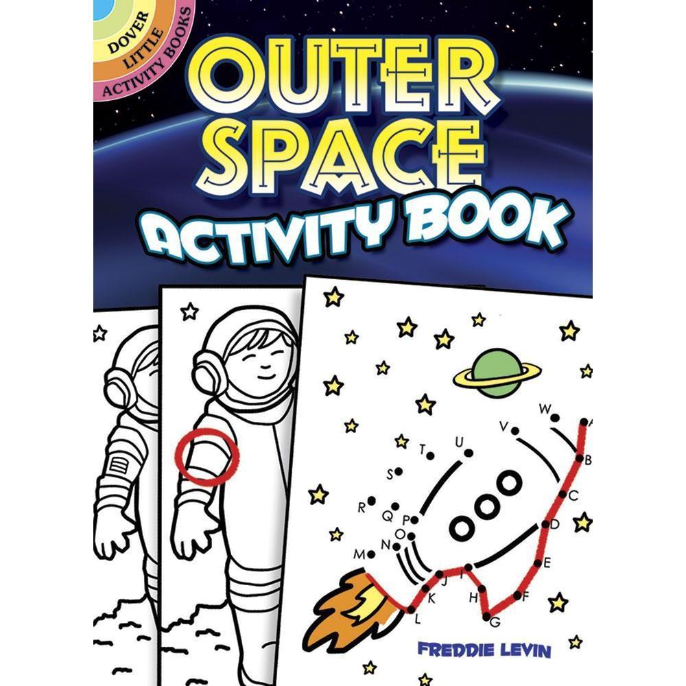Outer Space Activity Book-Dover Publications-The Red Balloon Toy Store