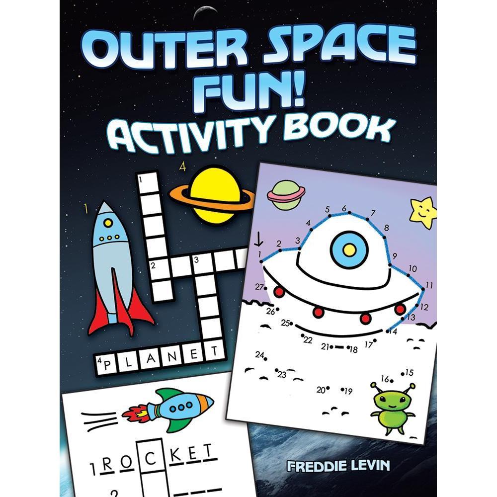 Outer Space Fun! Activity Book-Dover Publications-The Red Balloon Toy Store
