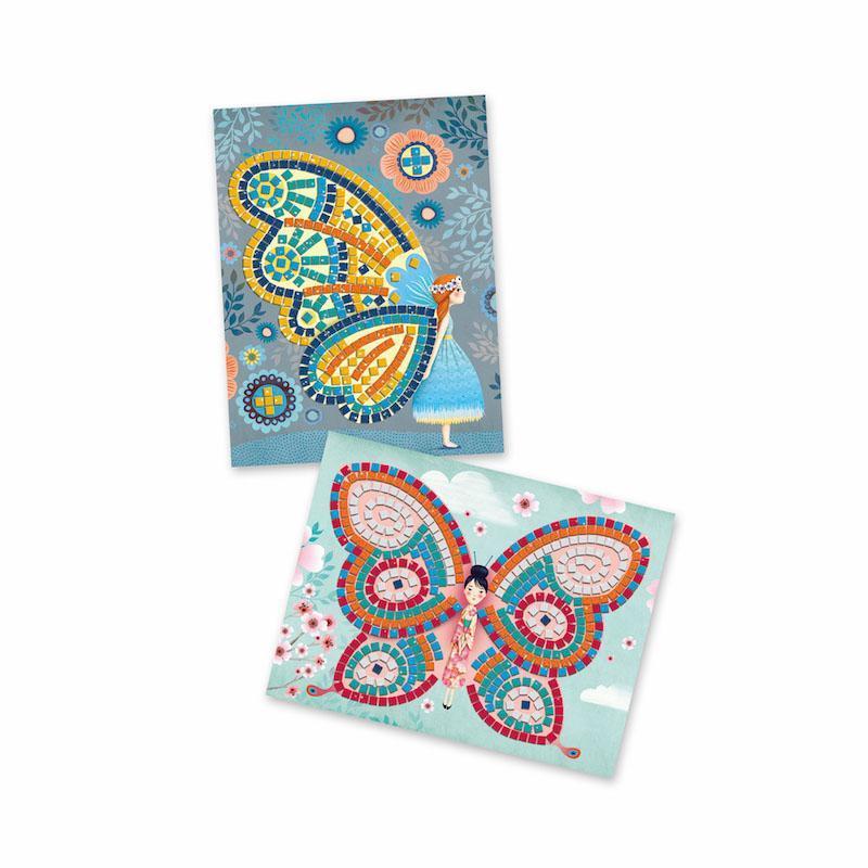 PG Mosaics Butterflies-Djeco-The Red Balloon Toy Store