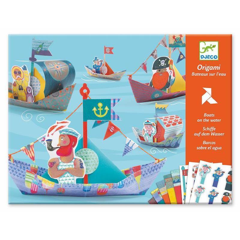 Petit Gifts - Origami Floating Boats-Djeco-The Red Balloon Toy Store