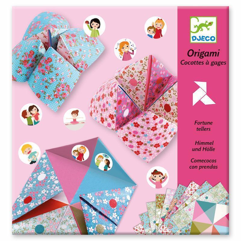 Petit Gifts - Origami Fortune Tellers - Flowers-Djeco-The Red Balloon Toy Store
