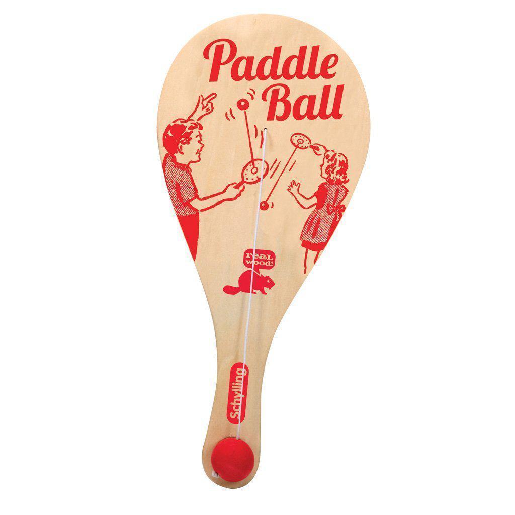 Paddle Ball Game (Assorted)-Schylling-The Red Balloon Toy Store