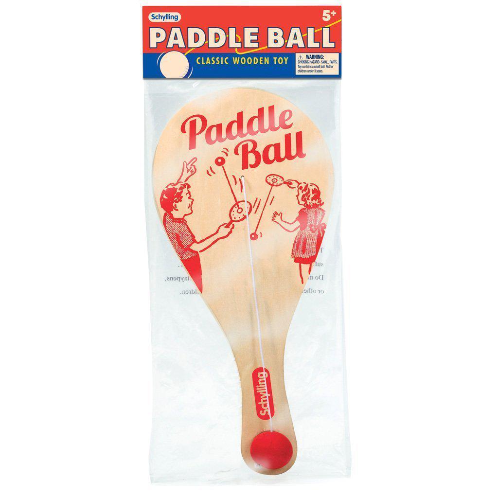 Paddle Ball Game (Assorted)-Schylling-The Red Balloon Toy Store