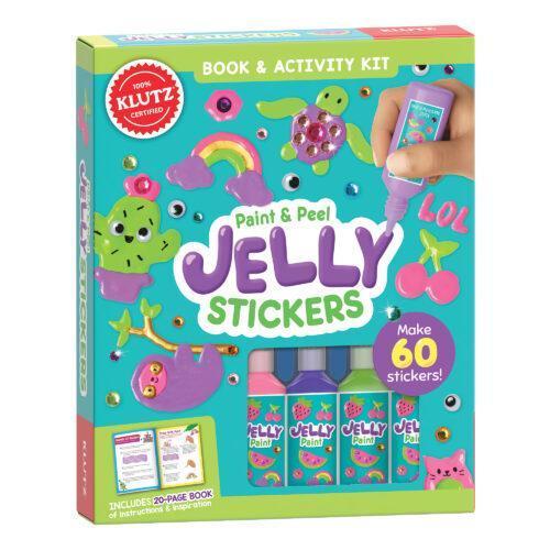 Paint & Peel Jelly Stickers-KLUTZ-The Red Balloon Toy Store