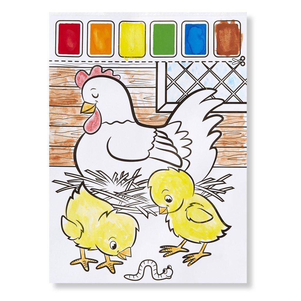 Paint with Water - Farm Animals-Melissa & Doug-The Red Balloon Toy Store