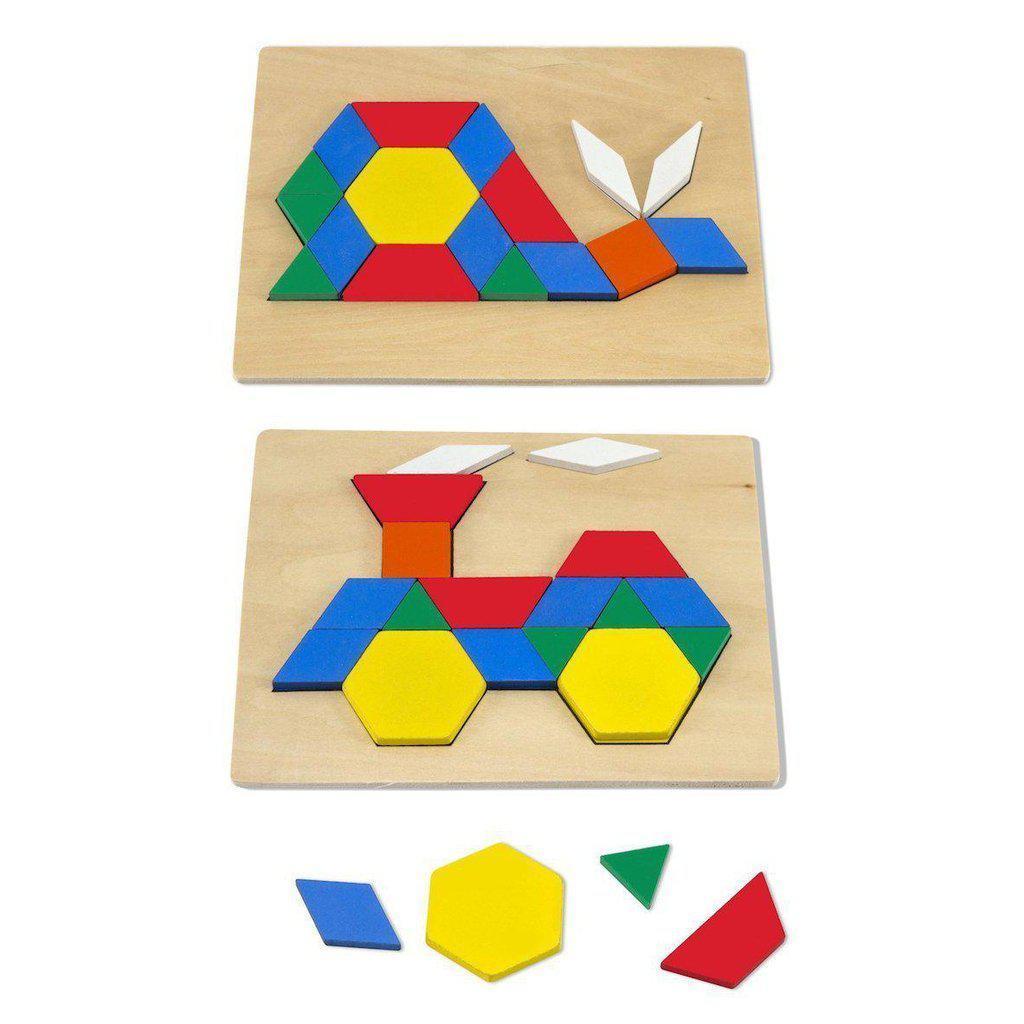 Pattern Blocks and Boards-Melissa & Doug-The Red Balloon Toy Store
