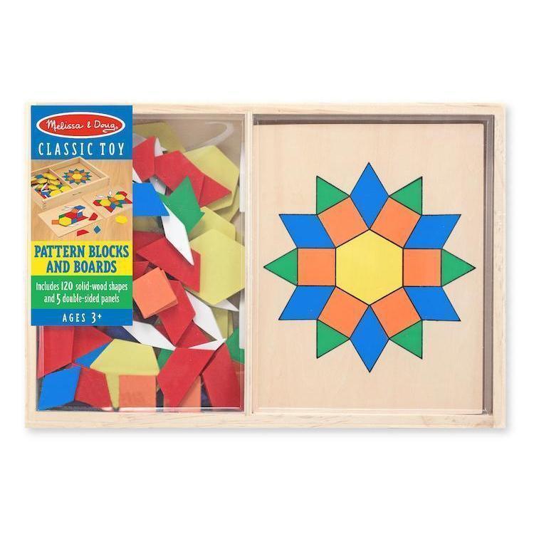 Pattern Blocks and Boards-Melissa & Doug-The Red Balloon Toy Store