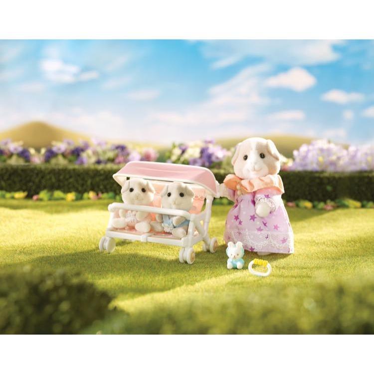 Patty & Paden's Double Stroller Set-Calico Critters-The Red Balloon Toy Store
