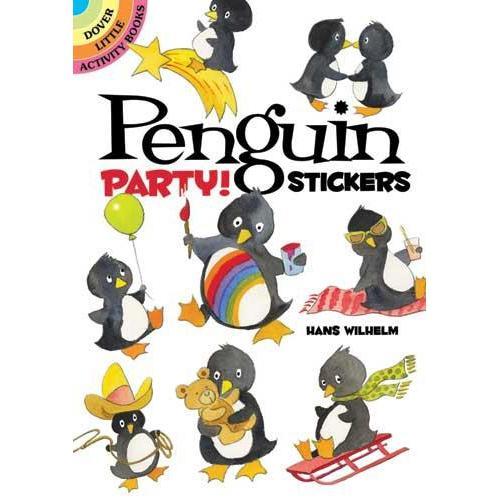 Penguin Party! Stickers-Dover Publications-The Red Balloon Toy Store