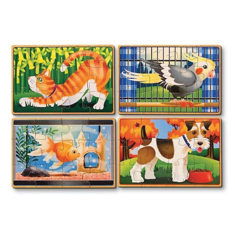 Pets Puzzles in a Box-Melissa & Doug-The Red Balloon Toy Store