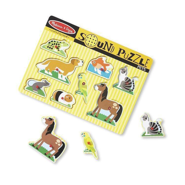 Pets Sound Puzzle-Melissa & Doug-The Red Balloon Toy Store
