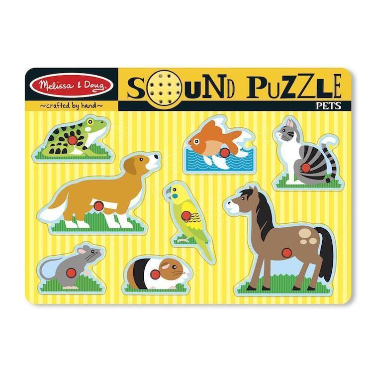 Pets Sound Puzzle-Melissa & Doug-The Red Balloon Toy Store