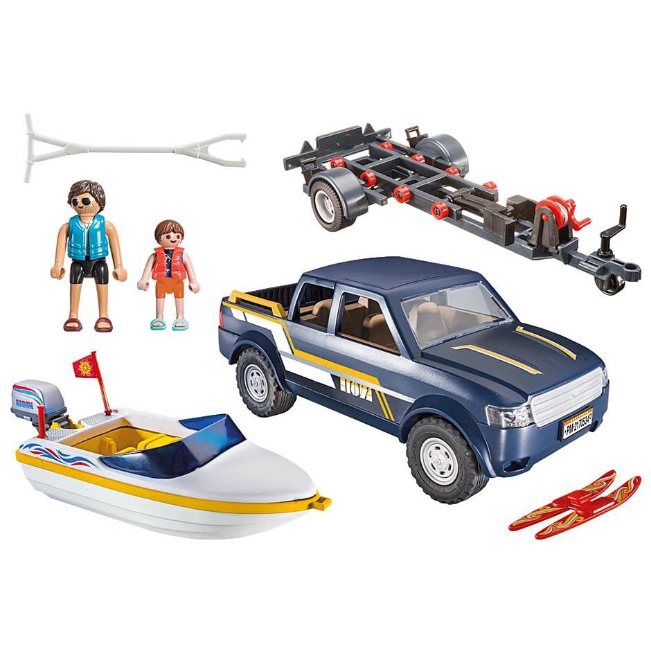 Alvorlig Brudgom tidligere Playmobil Family Fun Pick-Up with Speedboat - 70534 – The Red Balloon Toy  Store