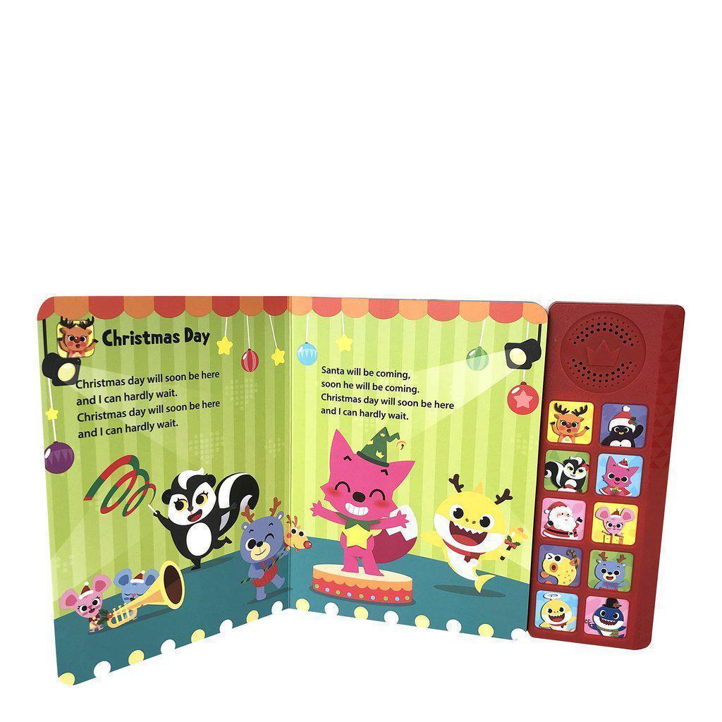 Pinkfong Baby Shark Christmas Carols Sound Book-California Creations-The Red Balloon Toy Store