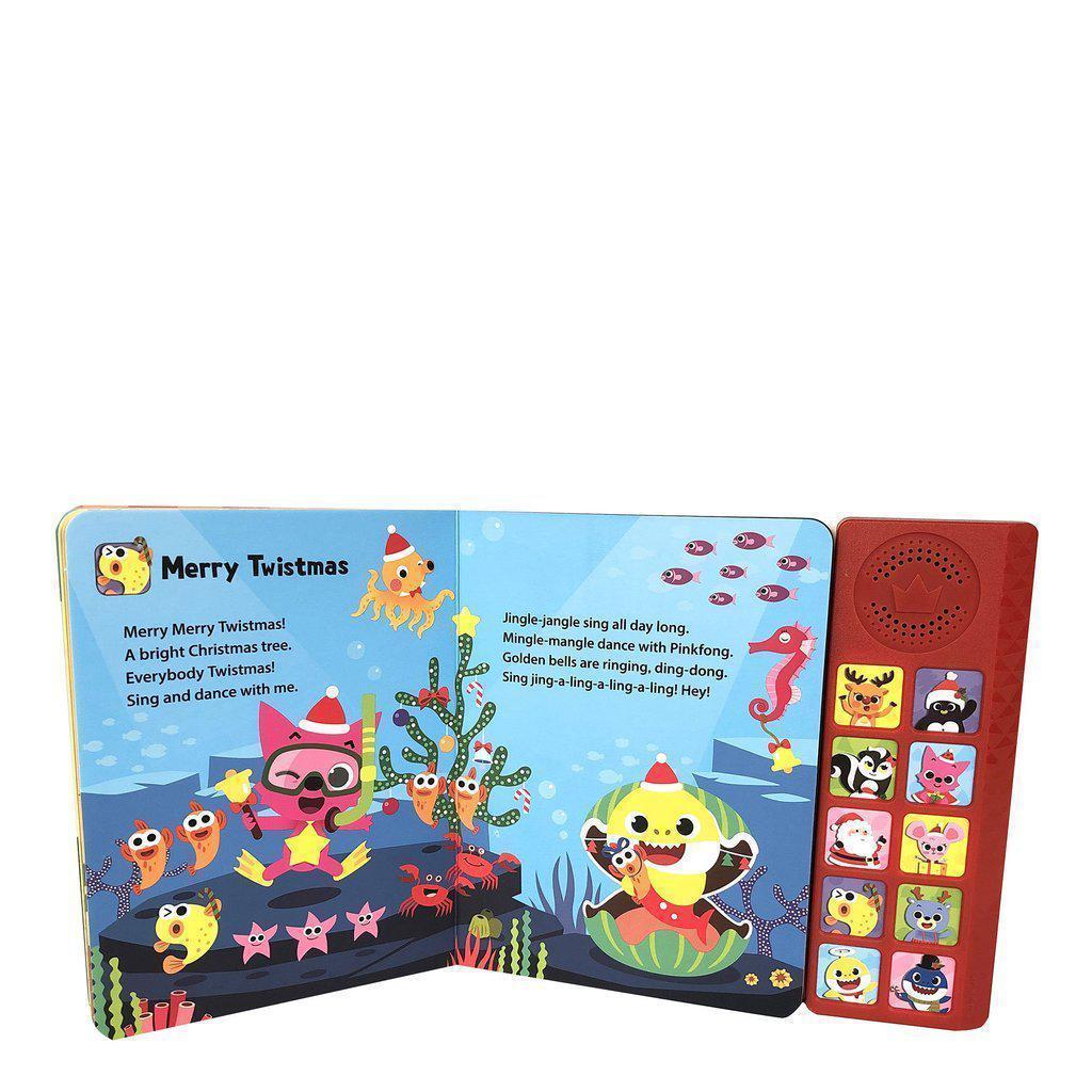 Pinkfong Baby Shark Christmas Carols Sound Book-California Creations-The Red Balloon Toy Store