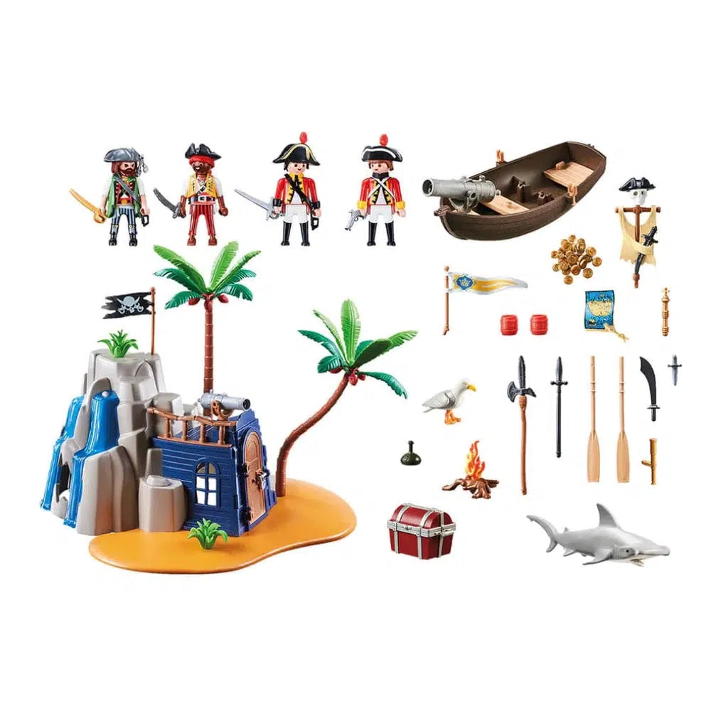 Pirate Island Hideout-Playmobil-The Red Balloon Toy Store