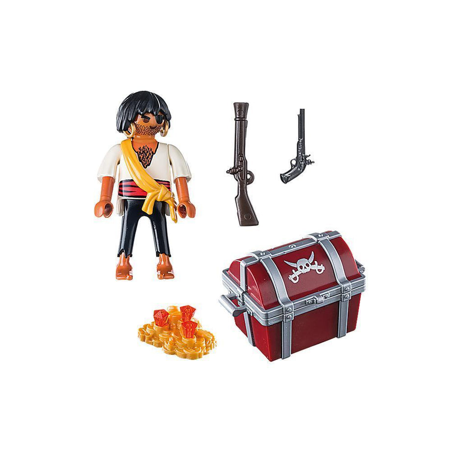 Skulle Janice Kunde Playmobil Pirate with Treasure Chest – The Red Balloon Toy Store