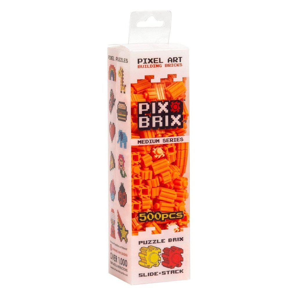Pix Brix Medium Orange-Pix Brix-The Red Balloon Toy Store