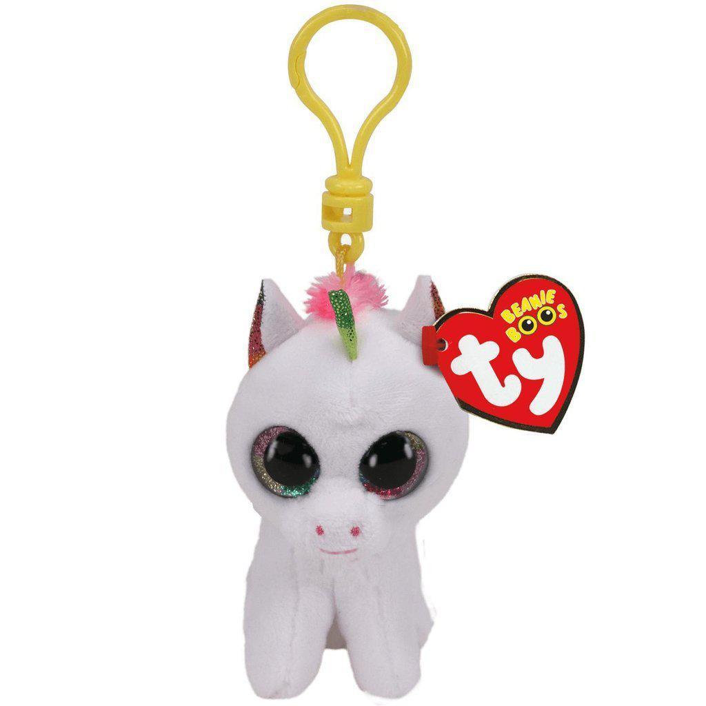 Pixy - White Unicorn Clip-Ty-The Red Balloon Toy Store