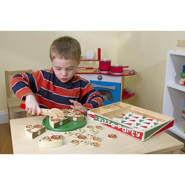 Pizza Party-Melissa & Doug-The Red Balloon Toy Store