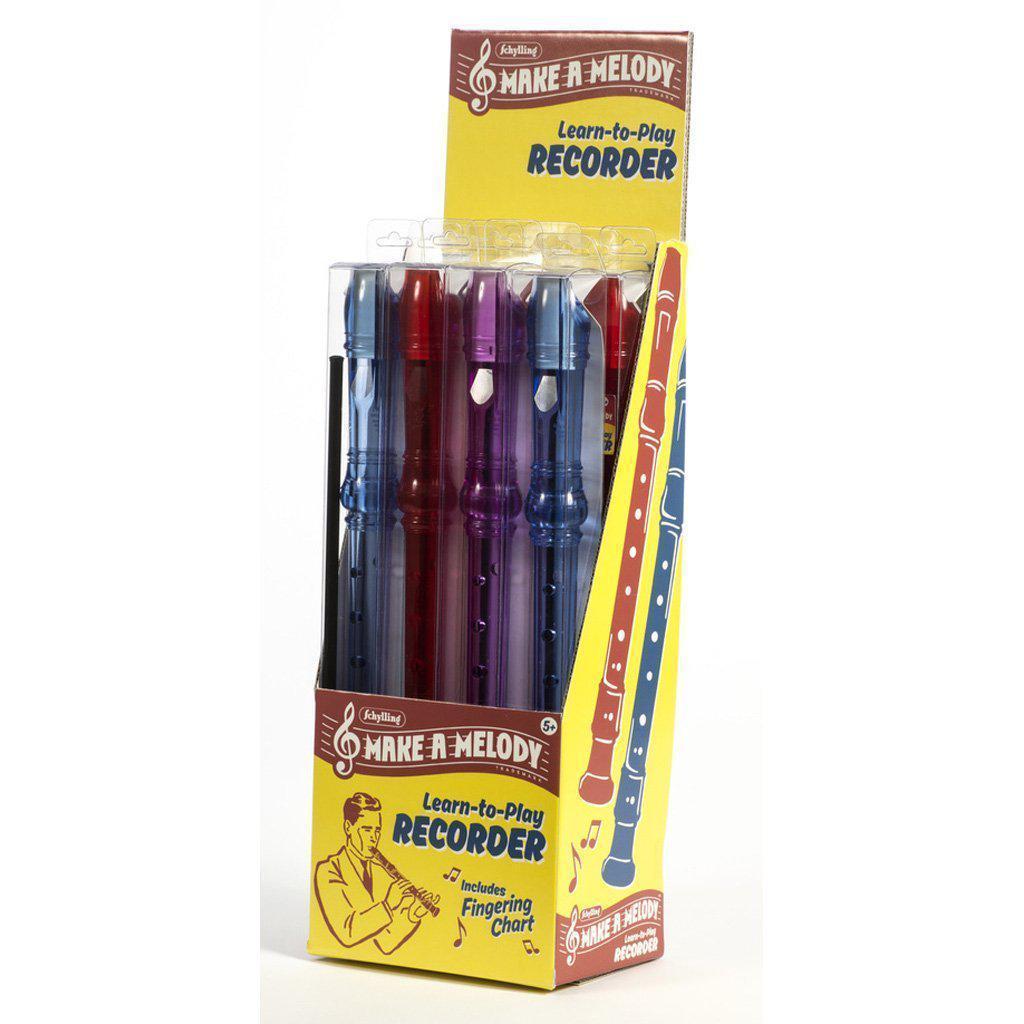 Plastic Recorders - Assorted Colors-Schylling-The Red Balloon Toy Store