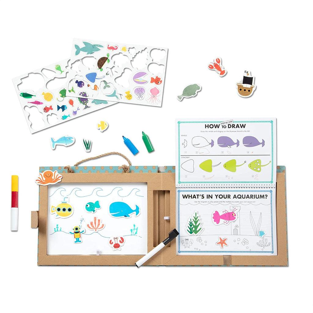 Play, Draw, Create - Ocean-Melissa & Doug-The Red Balloon Toy Store