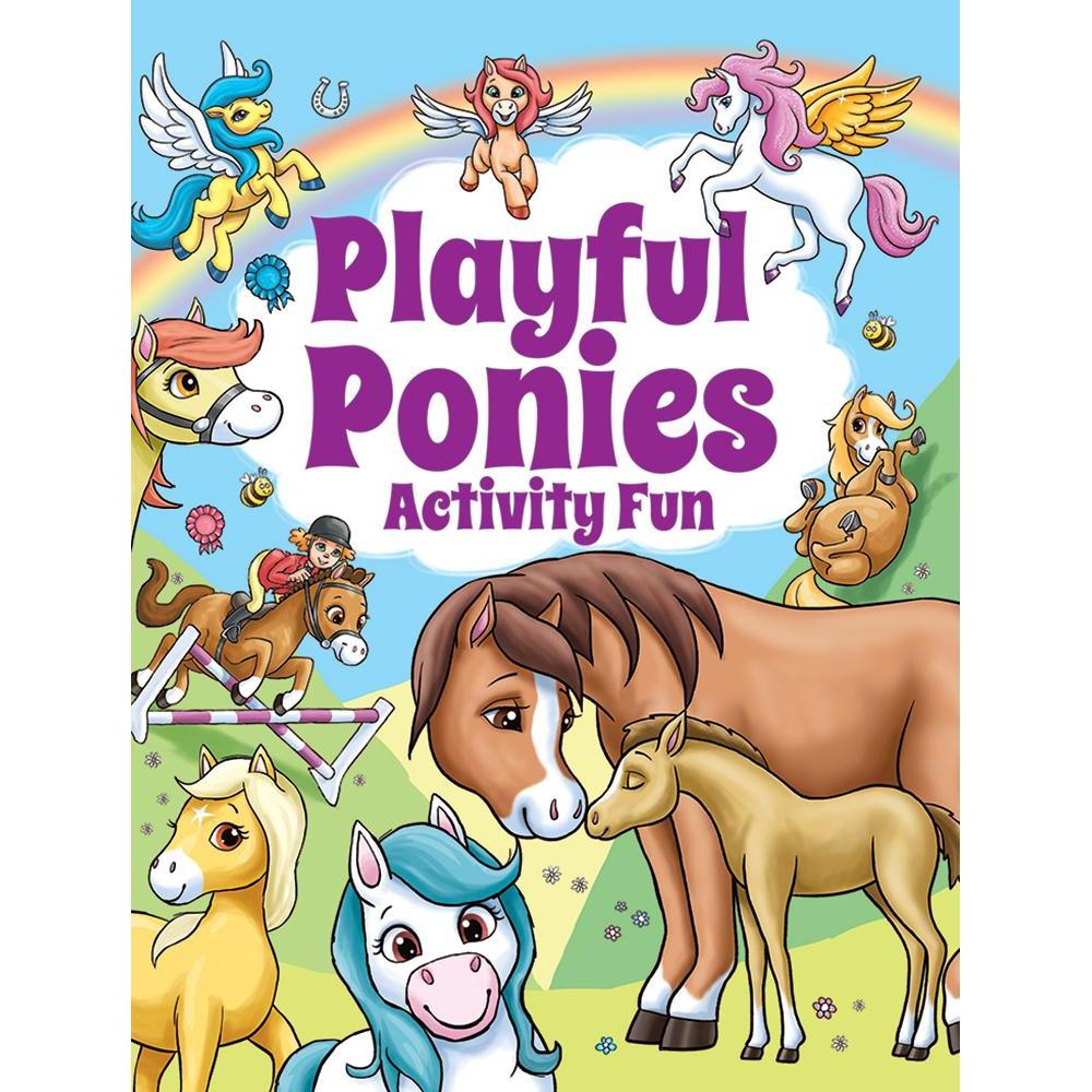 Playful Ponies Activity Fun-Dover Publications-The Red Balloon Toy Store