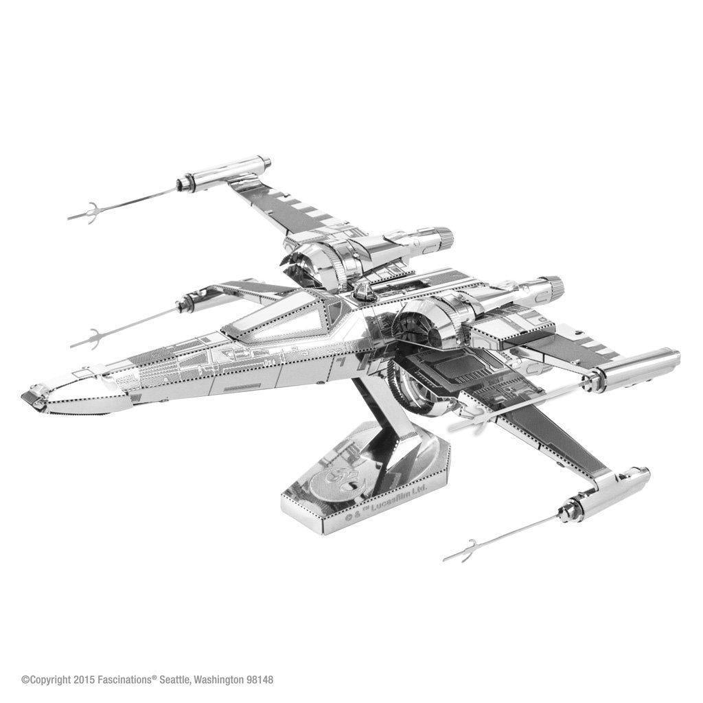 Poe Dameron's X-Wing Fighter-Metal Earth-The Red Balloon Toy Store